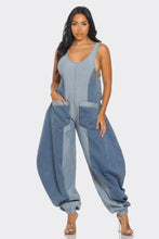 Load image into Gallery viewer, Denim Patchwork Jumpsuit
