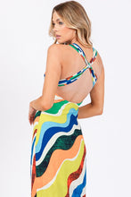 Load image into Gallery viewer, Wave maxi dress
