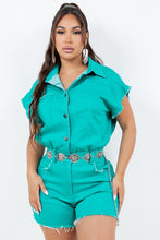 Load image into Gallery viewer, Jill Denim Romper
